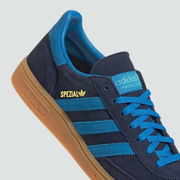 adidas Originals Women's HANDBALL SPEZIAL IE5895 Night Indigo Bright Blue Gum - Picture 2 of 9